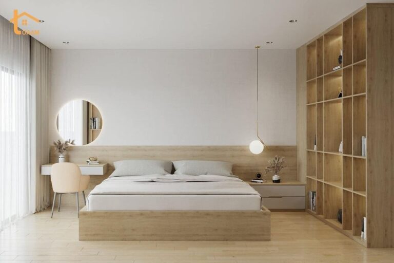 Giường Ngủ Gỗ Công Nghiệp Hiện Đại TA-GN274
